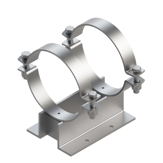 Опора трубная TPF 2/2. Опора трубная TPF 2/2